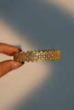 24K Real Gold Plated Diamonds Gypsophila Bracelet