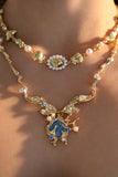 18K Real Gold Plated Mermaid Sea Shell Necklace