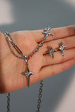 Diamond Star Chain Necklace