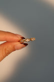 18K Real Gold Plated Golden Petal Ring