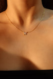18K Gold Vermeil Clover Necklace