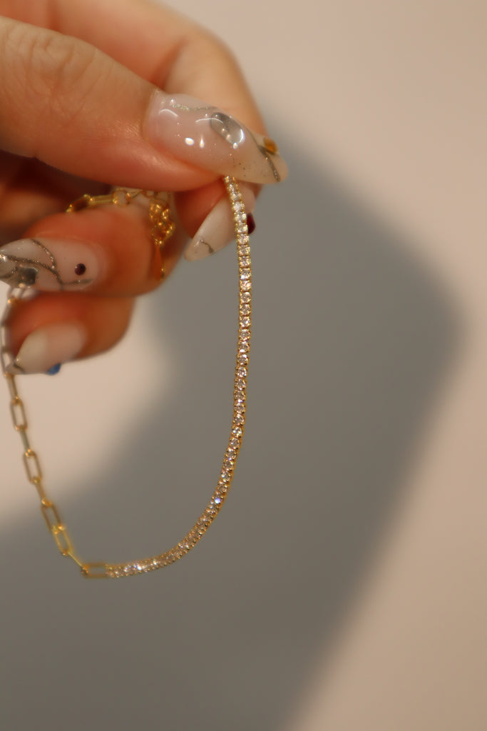 DIAMOND CHAIN BRACELET