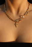 18K Real Gold Plated Moonlight Star Necklace (Pre-order)