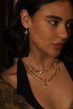 18K Real Gold Plated Moonlight Star Necklace