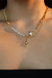 18K Real Gold Plated Star Blink Necklace