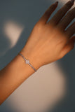 Diamond Lucky Leaf Bracelet