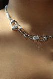 Diamond Clips Necklace