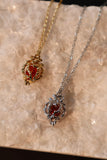 Best Gifting Red Heart Necklace Bundle