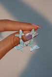 Blue Butterfly Fluttering Earrings