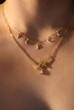 18K Gold 3 in 1 Stars Necklace