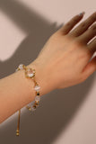 18K Gold White Moonlight Bracelet