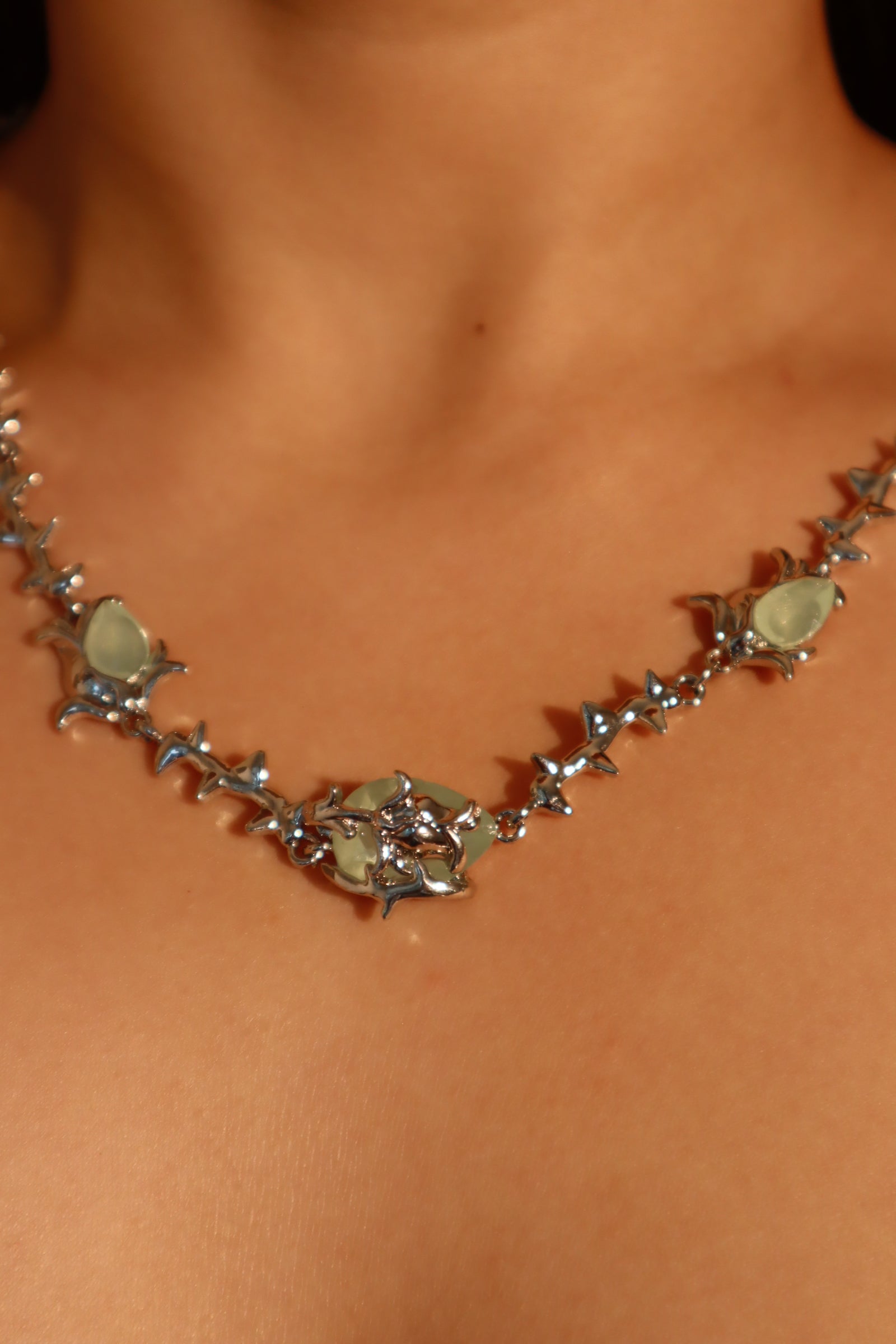 Multi jade Necklace