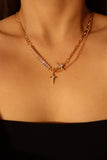 18K Real Gold Plated Star Blink Necklace