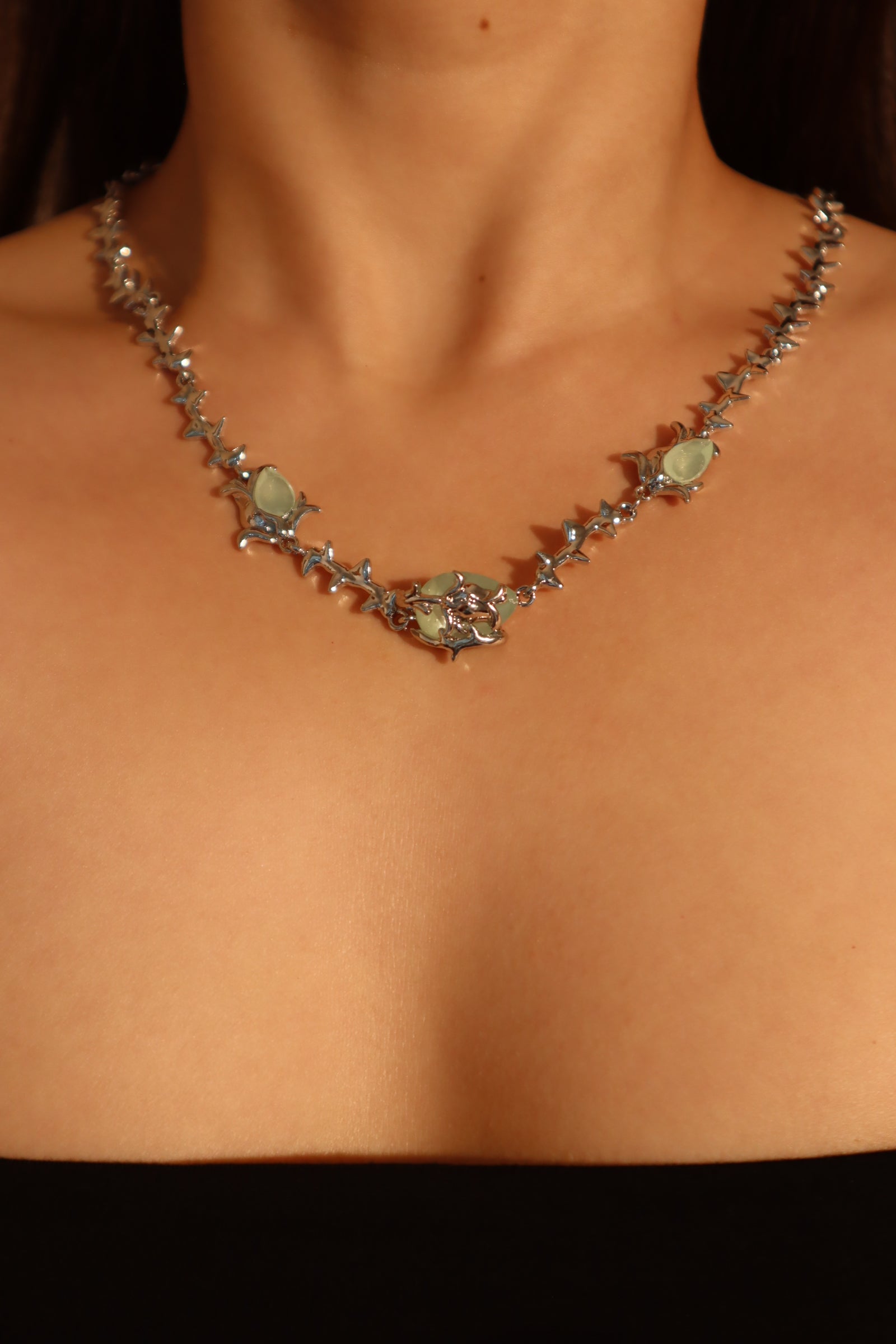 Multi jade Necklace