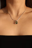 Green Gem Pendant Necklace