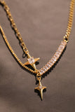 18K Gold Star Blink Necklace