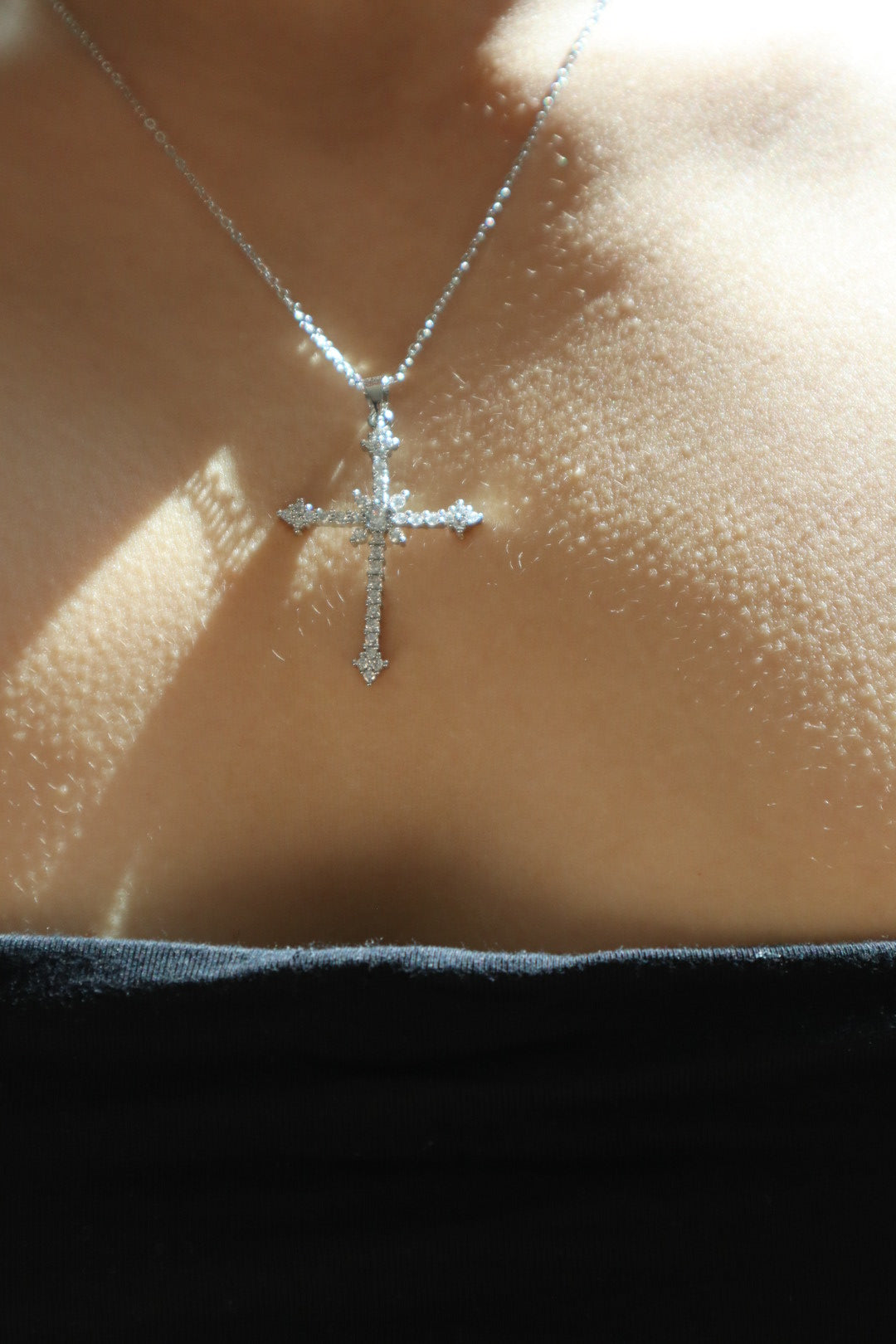Love God Cross Necklace