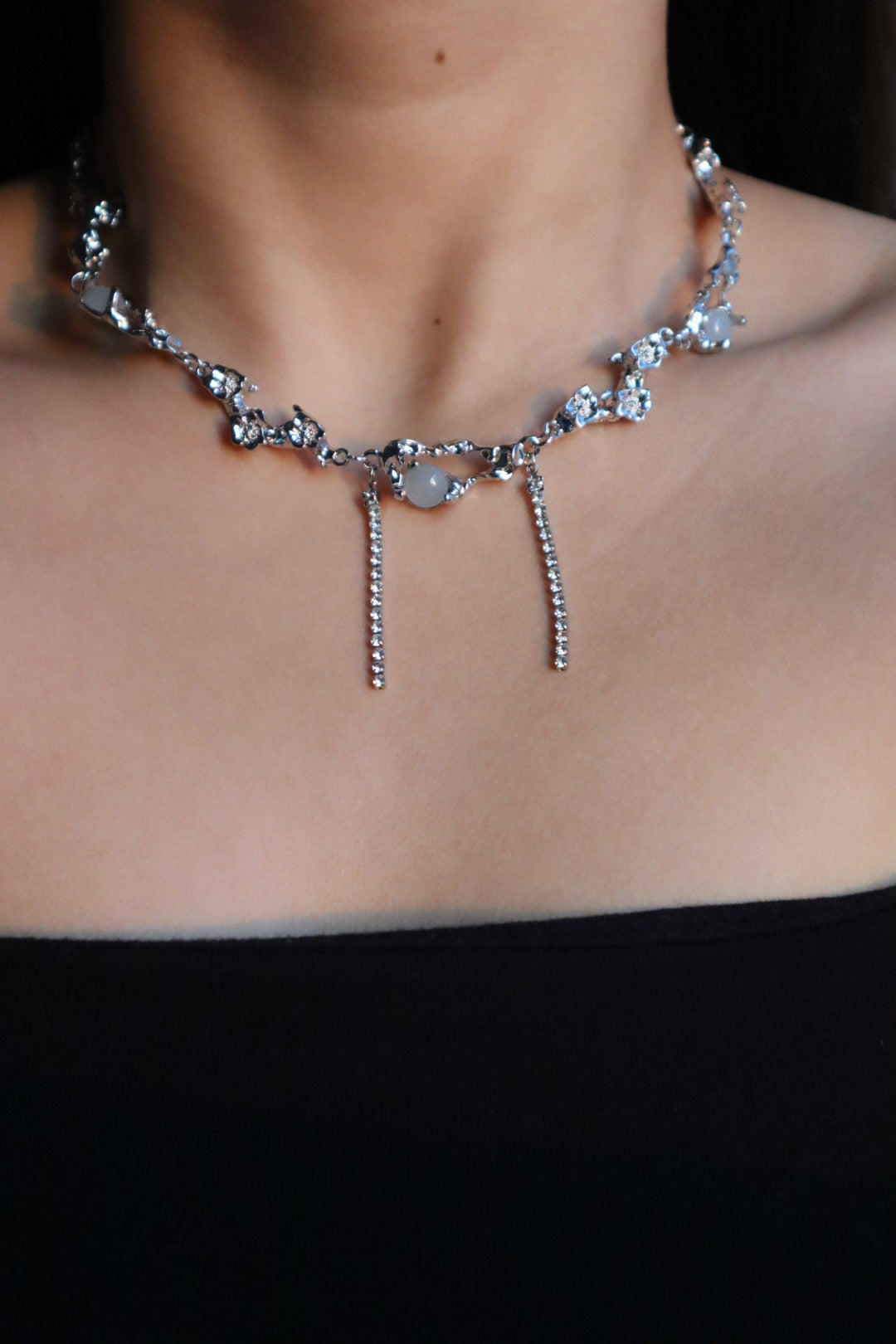 Moonlight Diamonds Necklace