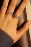 Thick Layers Diamond Ring - Cutethingscommin