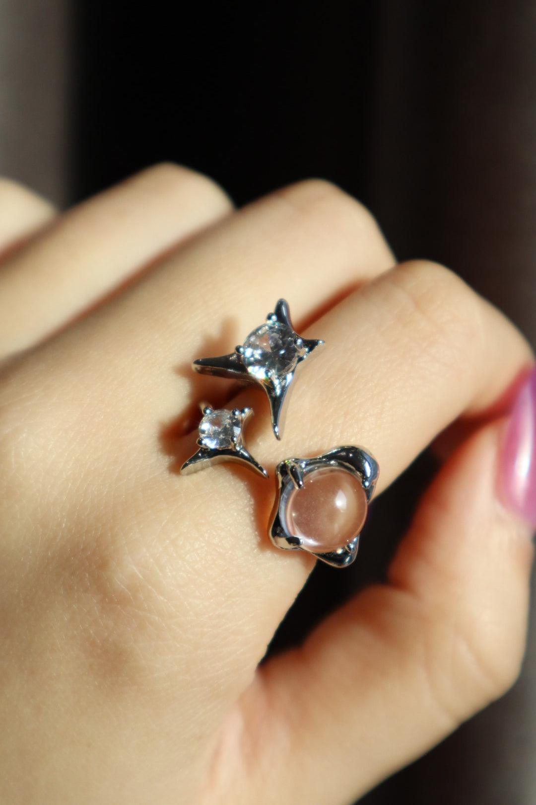 Stuff Rings 3 in 1 gemstones ring – Cutethingscommin
