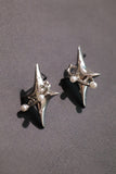 Satum Star Stud Earrings