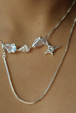 Diamonds Drop 2 ways Necklace