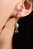 Glowing Pearl Star Earrings