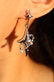 Satum Star Earrings