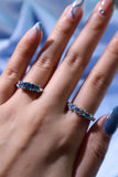 3 in 1 Blue Gems Ring