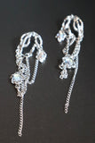 Bowknot Opal Earrings