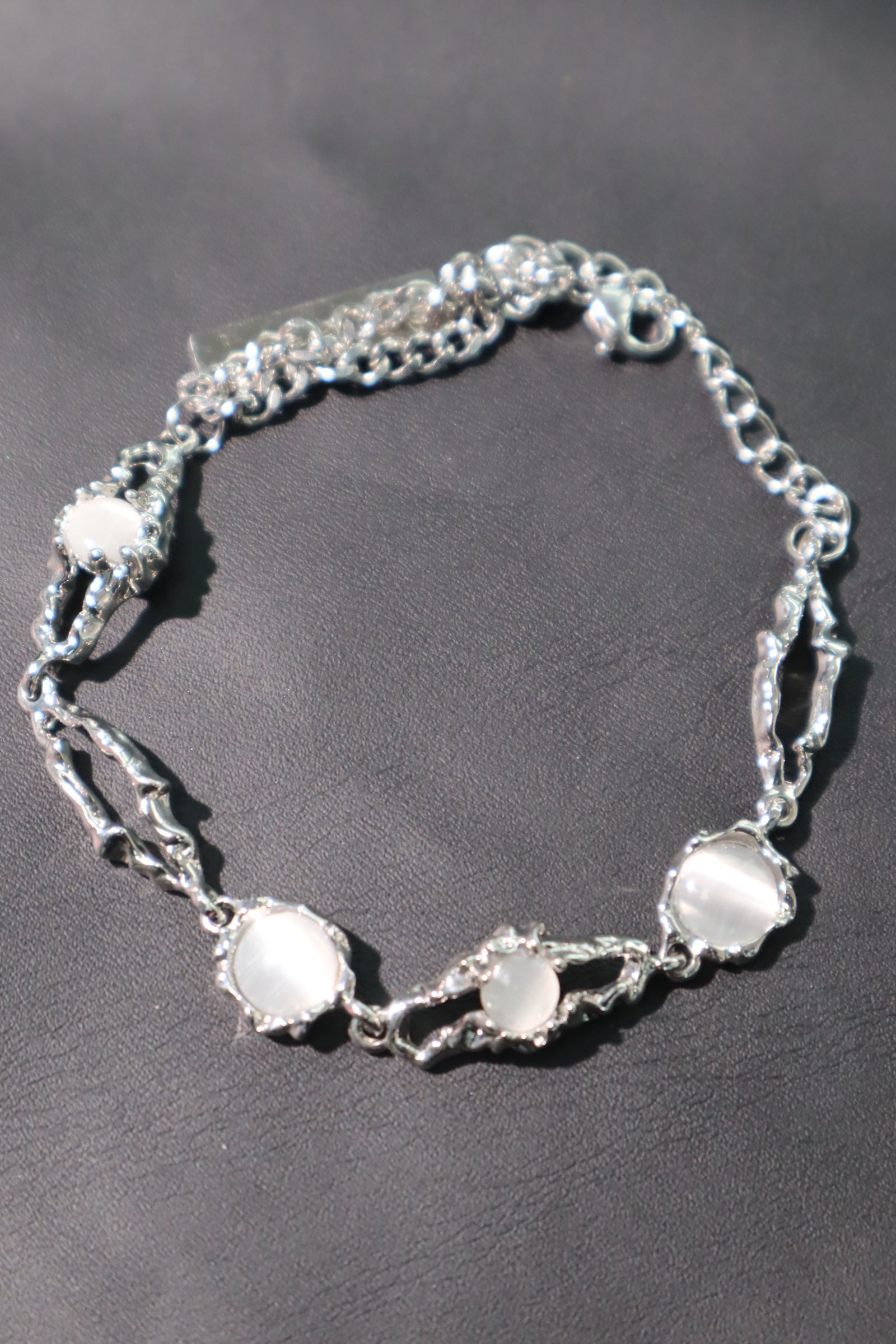 White Opals Bracelet