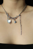 Moonlight Glowing Heart Chain Necklace
