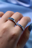 3 in 1 Blue Gems Ring