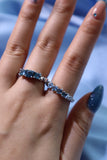 3 in 1 Blue Gems Ring