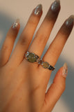 Jade Diamonds ring