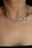 Moonstone Blossom Necklace