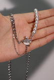 Moonlight Satum Star Pearl Chain Necklace
