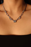 Moonlight Diamond Pendant Necklace