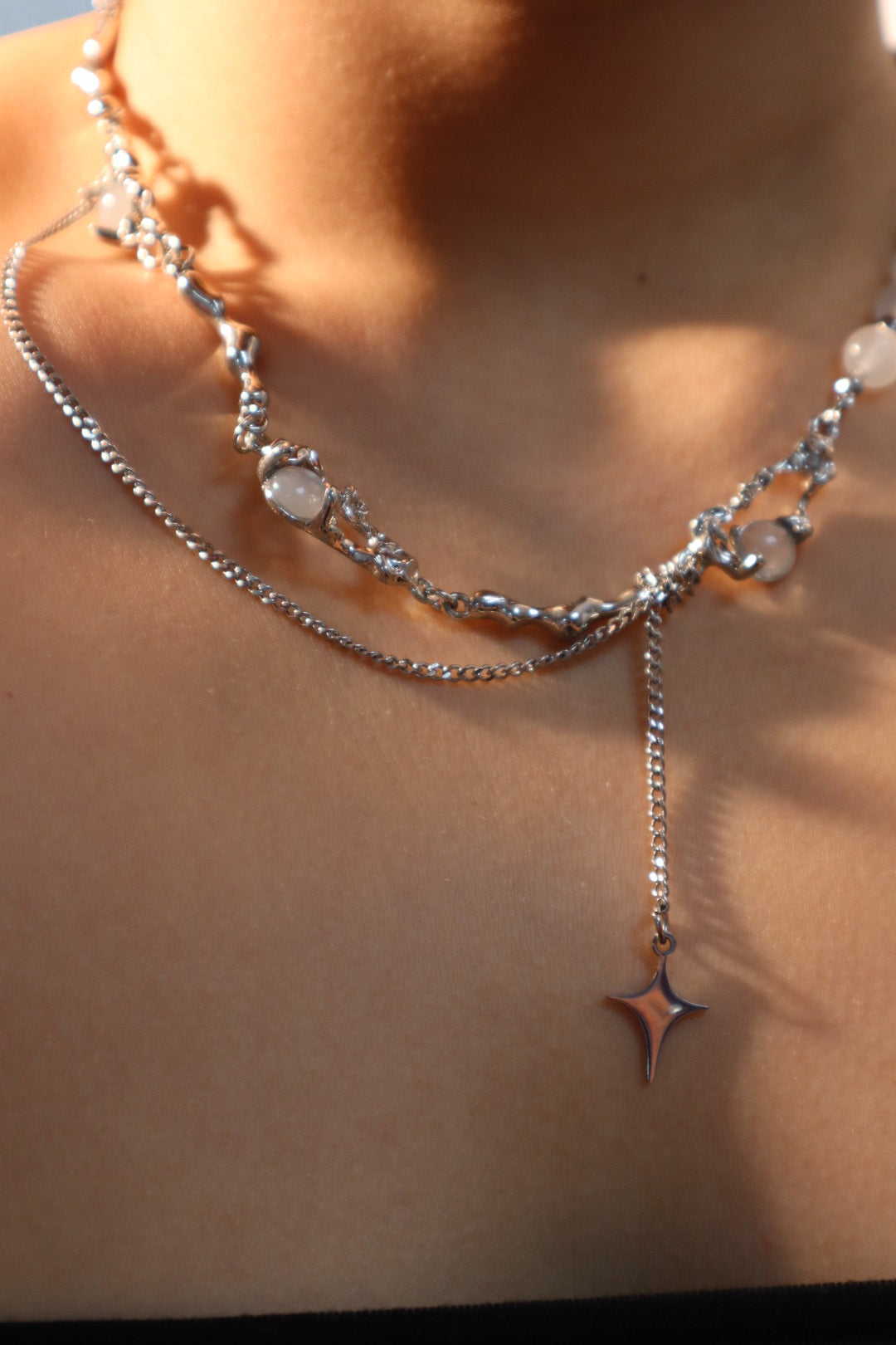 Moonlight Star Gems Necklace