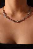 Multi Purple Gem Necklace