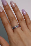 Multi Pink Gems Ring